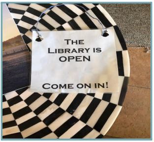 The library is open